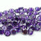 AAA Purple Amethyst CZ Gemstone: Round Cut Cubic Zirconia (0.5mm - 15mm)