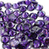 AAA Purple Amethyst CZ Gemstone: Round Cut Cubic Zirconia (0.5mm - 15mm)