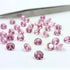 AAA Rose Pink Cubic Zirconia: Round Shape Loose Gemstones (0.5mm - 15mm)