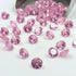 AAA Rose Pink Cubic Zirconia: Round Shape Loose Gemstones (0.5mm - 15mm)