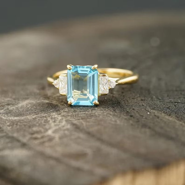 Aquamarine Ring