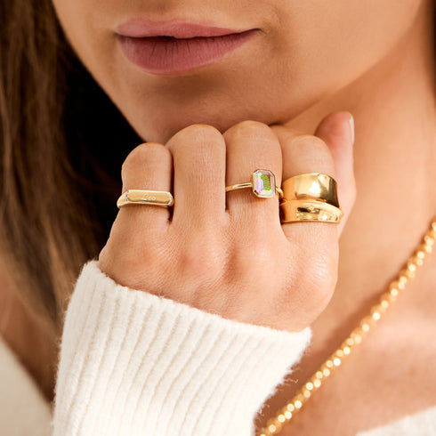 Topaz Statement Ring, Mystic Topaz Ring, Mystic Stone Rings, Mystic Topaz Wedding Ring, Mystic Topaz Engagement Ring, Topaz Solitaire Rings