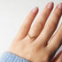 Wishbone Ring, Handcrafted Ring, Dainty Gold Chevron Ring, 14k Gold Filled V Ring, Gold Stacking Ring, Thin Stack Chevron V Ring, Minimalist