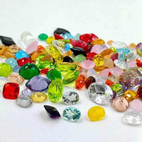AAA Grade Semi Precious Mix Gemstone Lot Amazing Mix Shape Faceted Cut Loose Gemstones Popular Gemstone For Jewelry Making
