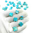 Kingman Turquoise Handmade Gemstone Cross Shape Good Quality Gemstone Loose Gemstone Very Rare Blue Turquoise Cross Protection Gemstone Lots