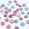 Cross Shape Cotton Candy Copper Gemstone 15mm Cross Turquoise Gemstone Spiritual Gemstone Healing Gemstone Wholesale Gemstone For Jewelry