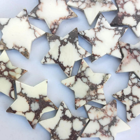 Wild Horse Carving Star Gemstone, Star Shape Gemstone 5mm - 30mm Gemstone For Making Jewelry, Handmade Carving Gemstone, Pendant Gemstone