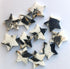White Buffalo Turquoise Carving Star Gemstone, Star Shape 5mm - 30mm Gemstone, Jewelry Making Cabochons, Carving Dahlia Turquoise Gemstone