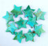 Natural Kingman Mohave Turquoise Star Shape Gemstone 5mm - 30mm Turquoise Gemstone Smooth Jewelry Making Gemstone Handmade Carving Cabochons