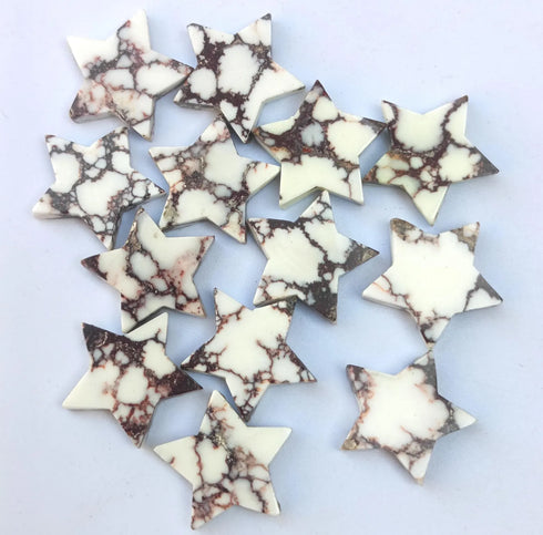Wild Horse Carving Star Gemstone, Star Shape Gemstone 5mm - 30mm Gemstone For Making Jewelry, Handmade Carving Gemstone, Pendant Gemstone