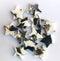 White Buffalo Turquoise Carving Star Gemstone, Star Shape 5mm - 30mm Gemstone, Jewelry Making Cabochons, Carving Dahlia Turquoise Gemstone