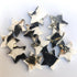 White Buffalo Turquoise Carving Star Gemstone, Star Shape 5mm - 30mm Gemstone, Jewelry Making Cabochons, Carving Dahlia Turquoise Gemstone
