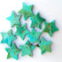 Natural Kingman Mohave Turquoise Star Shape Gemstone 5mm - 30mm Turquoise Gemstone Smooth Jewelry Making Gemstone Handmade Carving Cabochons