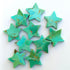 Natural Kingman Mohave Turquoise Star Shape Gemstone 5mm - 30mm Turquoise Gemstone Smooth Jewelry Making Gemstone Handmade Carving Cabochons