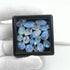 Natural Blue fire White Rainbow Moonstone Cabochon Loose Stone Wholesale Lot for jewelry