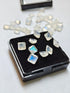 Natural Rainbow Moonstone Gemstone Octagon Shape 4mm - 12mm Rainbow Gemstone Jewelry Making Gemstone Handmade Gemstone