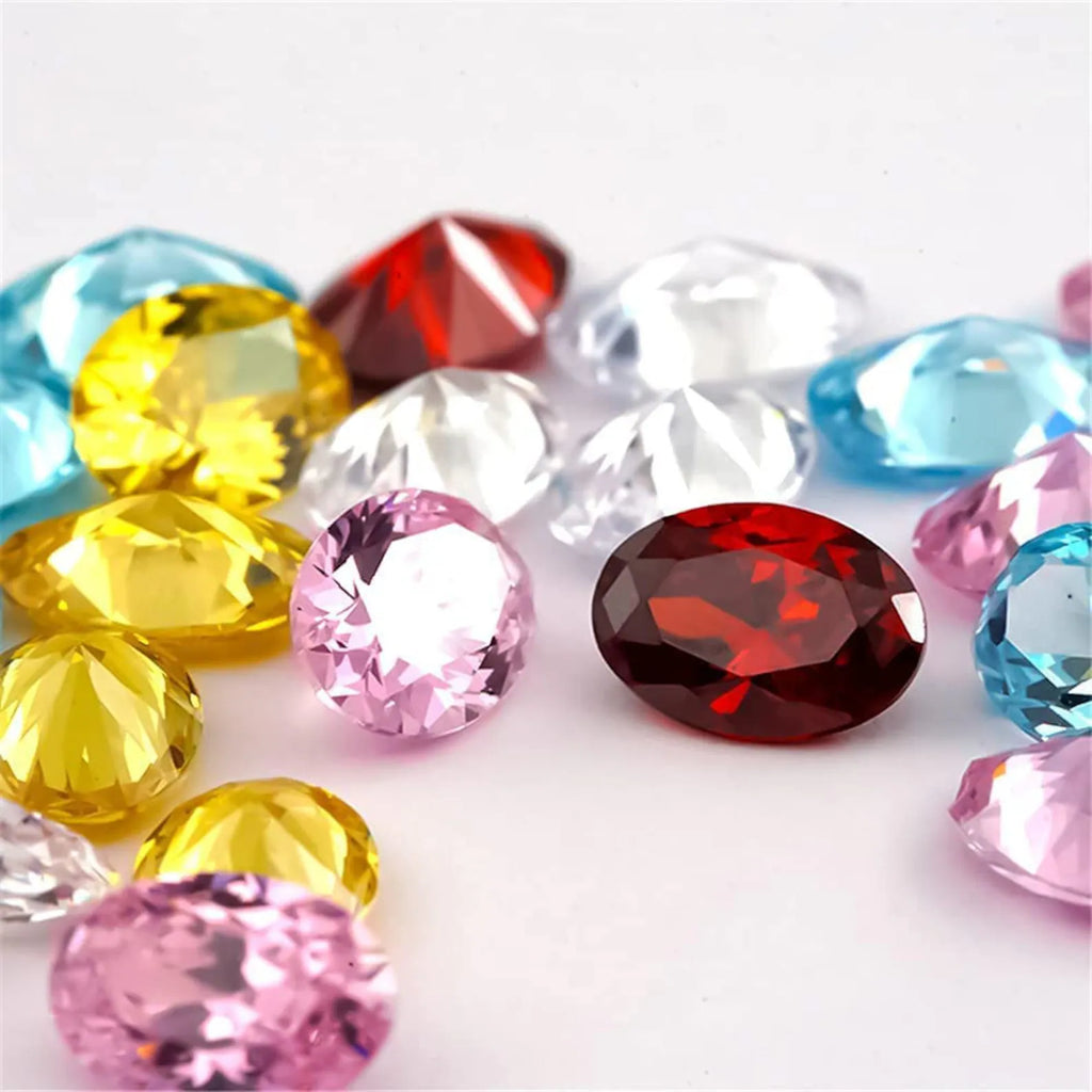 Cubic Zirconia AAA Quality Cubic Zirconia Oval shape Multi-Colors CZ Loose Stones (2x4mm - 15x20mm) Cubic zirconia