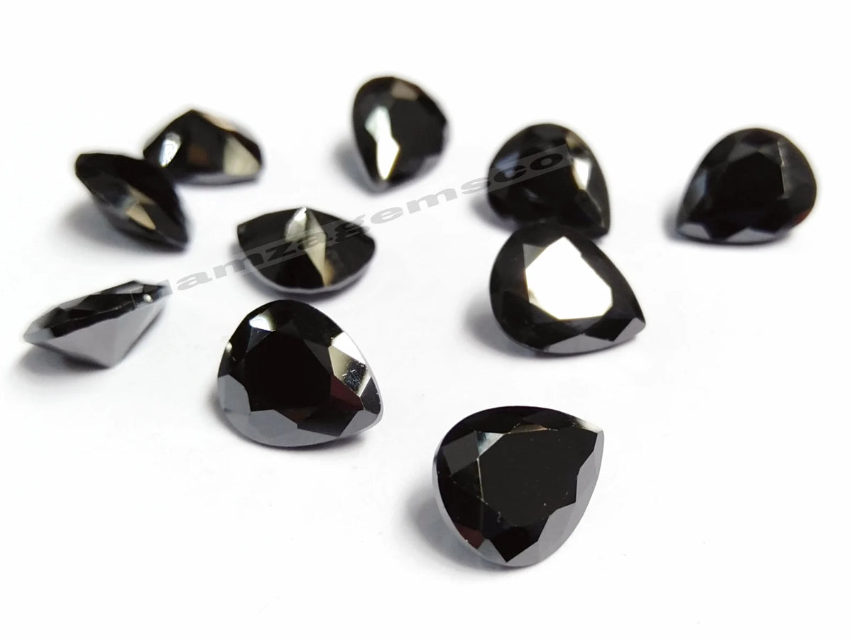 Cubic Zirconia AAA Quality Cubic Zirconia Pear shape Multi-Colors CZ Loose Stones (2x4mm to 10x12mm) Cubic zirconia