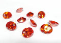 Cubic Zirconia AAA Quality Cubic Zirconia Oval Shape Orange Color CZ Loose Stones (2x4mm - 15x20mm) Zirconia