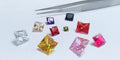 Cubic Zirconia 1PCS Per Color Total 10pcs AAA Quality Cubic Zirconia Square shape Multi 10-Colors CZ Loose Stones (3mm - 10mm)
