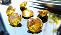 Cubic Zirconia AAA Quality Cubic Zirconia Round shape Yellow Color CZ Loose Stones (0.5mm - 15mm) Cubic Zirconia