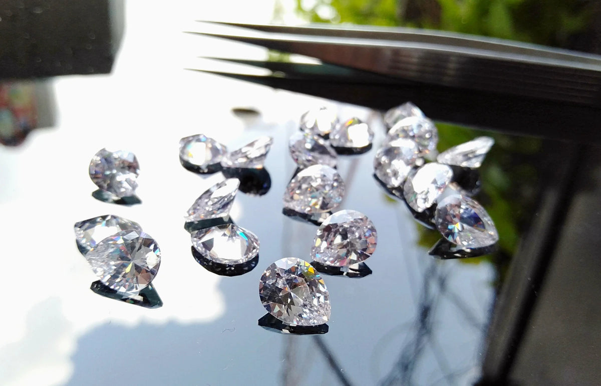 Cubic Zirconia AAA Quality Cubic Zirconia Pear shape Multi-Colors CZ Loose Stones (2x4mm to 10x12mm) Cubic zirconia