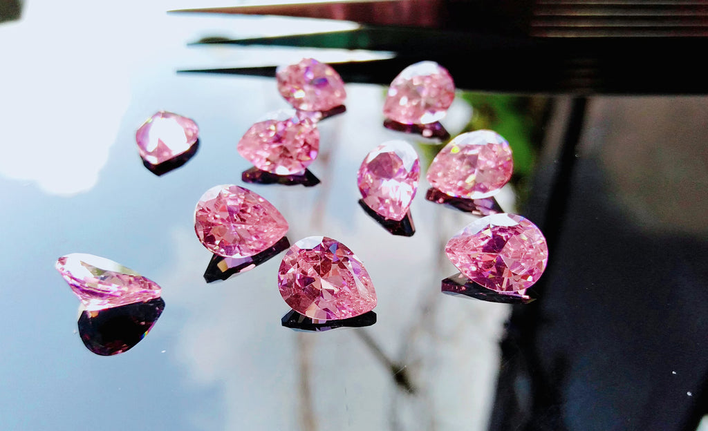 Cubic Zirconia AAA Quality Cubic Zirconia Pear shape Multi-Colors CZ Loose Stones (2x4mm to 10x12mm) Cubic zirconia