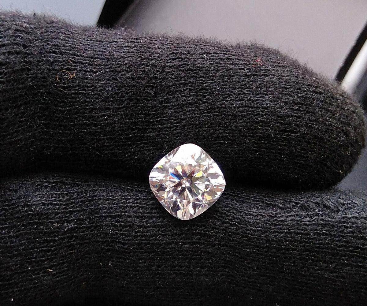 Moissanite Diamond Certified Cushion Loose stone White Moissanite Cushion Cut Stone VVS1 Faceted Moissanite For Jewelry Making 3mm to 11mm