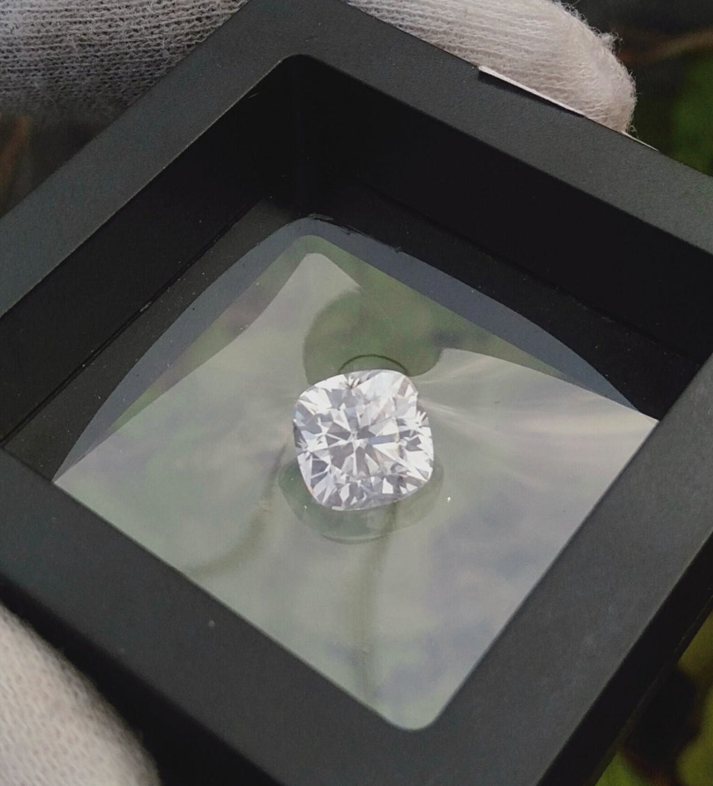 Moissanite Diamond Certified Cushion Loose stone White Moissanite Cushion Cut Stone VVS1 Faceted Moissanite For Jewelry Making 3mm to 11mm