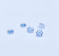 White Moissanite Diamond Certified Loose stones Round Cut Stones VVS1 Faceted Moissanite Diamond For Jewelry Making