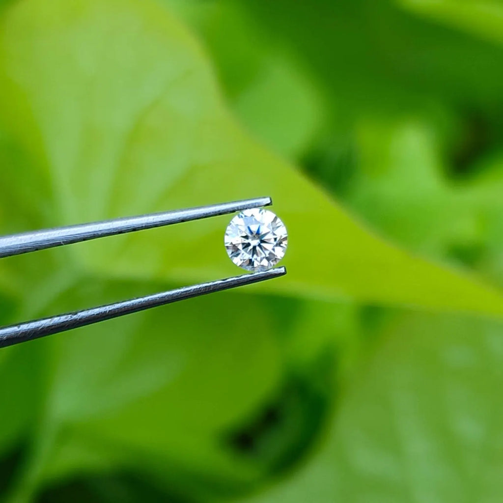 White Moissanite Diamond Certified Loose stones Round Cut Stones VVS1 Faceted Moissanite Diamond For Jewelry Making