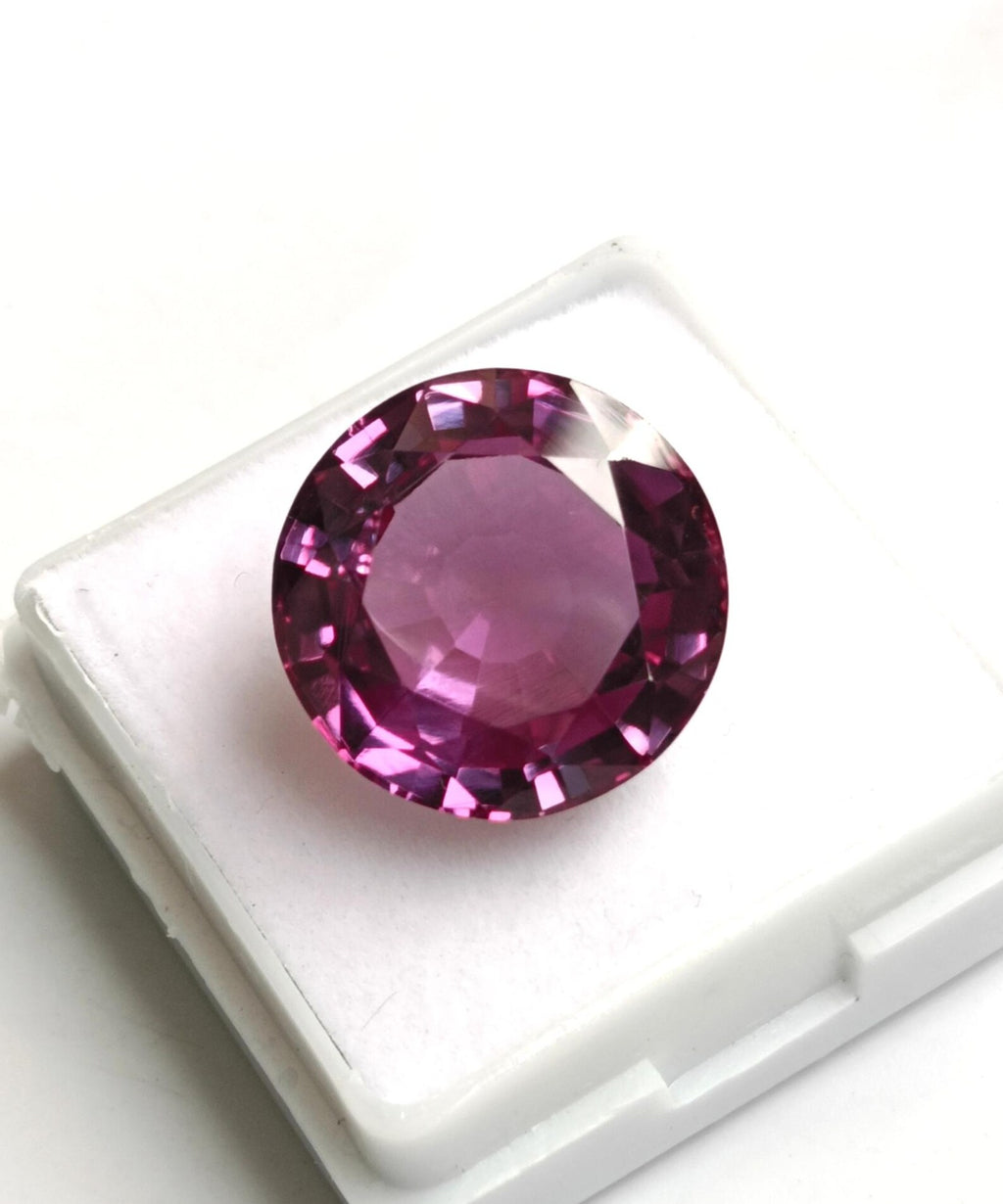 Alexandrite Stone Loose Round Color Change, June Birthstone For Jewelry 3MM-15MM