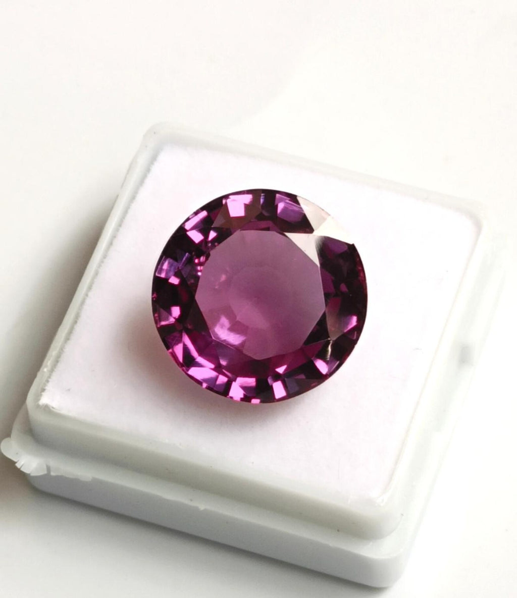 Alexandrite Stone Loose Round Color Change, June Birthstone For Jewelry 3MM-15MM
