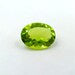 AAA Green Peridot Gemstone: Oval Faceted Loose Stone