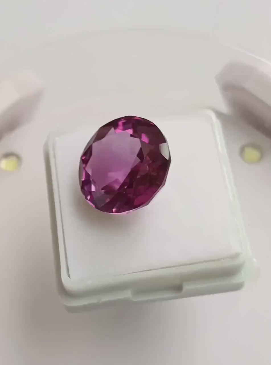 Alexandrite Stone Loose Round Color Change, June Birthstone For Jewelry 3MM-15MM