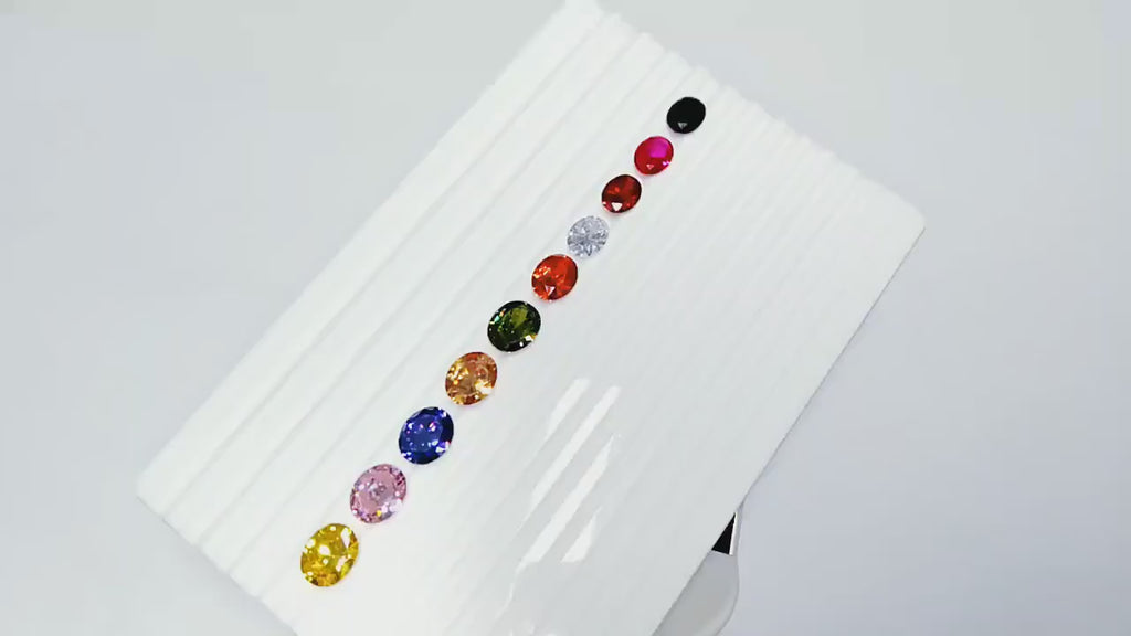 Cubic Zirconia AAA Quality Cubic Zirconia Oval shape Multi-Colors CZ Loose Stones (2x4mm - 15x20mm) Cubic zirconia