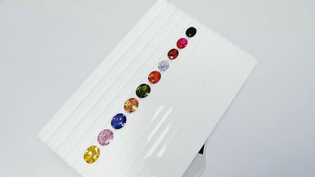 Cubic Zirconia AAA Quality Cubic Zirconia Oval shape Multi-Colors CZ Loose Stones (2x4mm - 15x20mm) Cubic zirconia
