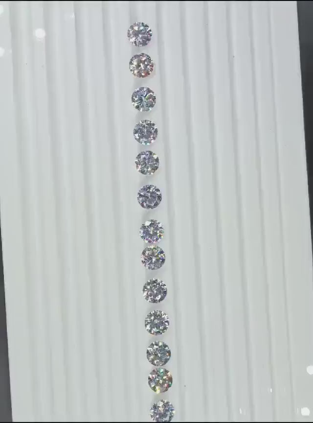 Cubic Zirconia AAA Quality Cubic Zirconia Round shape White-Colors CZ Loose Gemstones (0.5mm - 15mm) zirconia Top Quality Wholesale Lot